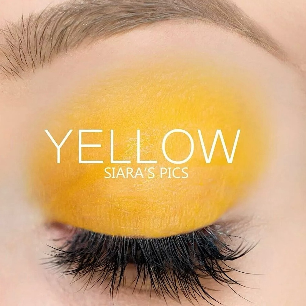 Shadowsense Yellow NEW Matte Long-Lasting Cream to Powder Eyeshadow Made in USA